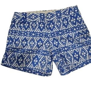 J.crew stretch city fit blue shorts size 2